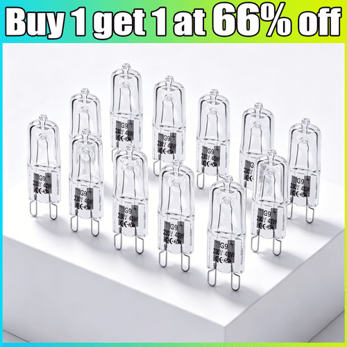 10pcs halogen bulbs - g9, 25w