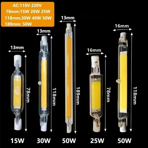 R7s led 118mm flood - led,