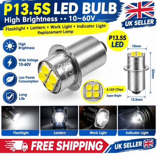 P13 led bulb high - p13.5s,