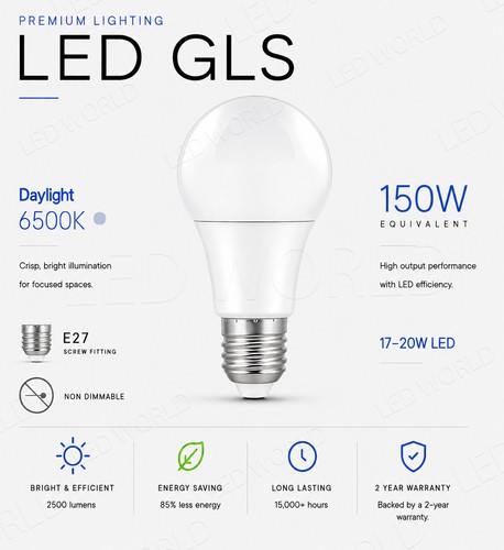 E27 gls led - e27, bulbs