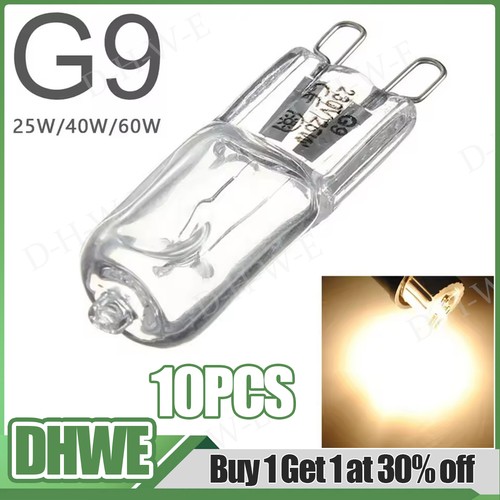 Halogen bulbs - g9,