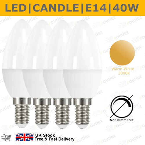 Led e14 ses candle light - e14/ses,