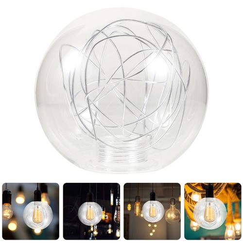 Clear glass globe lamp - clear, shade