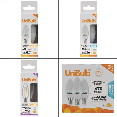 Unibulb e14 candle - unibulb,