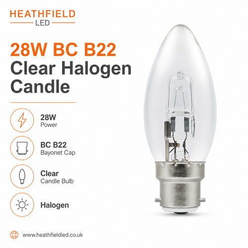 28w b22 halogen - 28w, bc